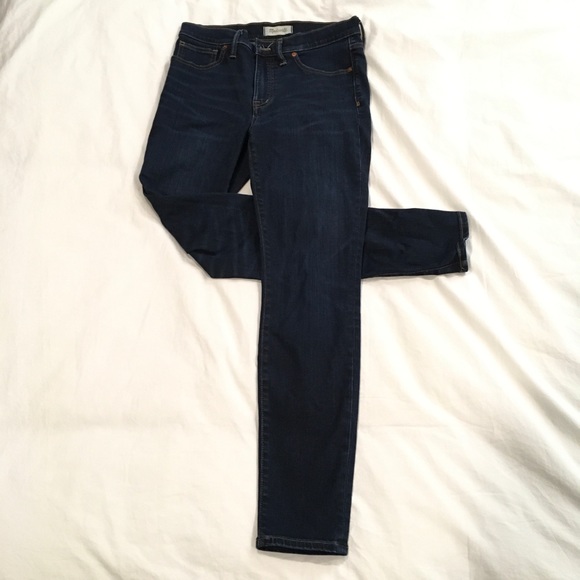 Madewell High-Rise Skinny in Larkspur Wash - Picture 2 of 8